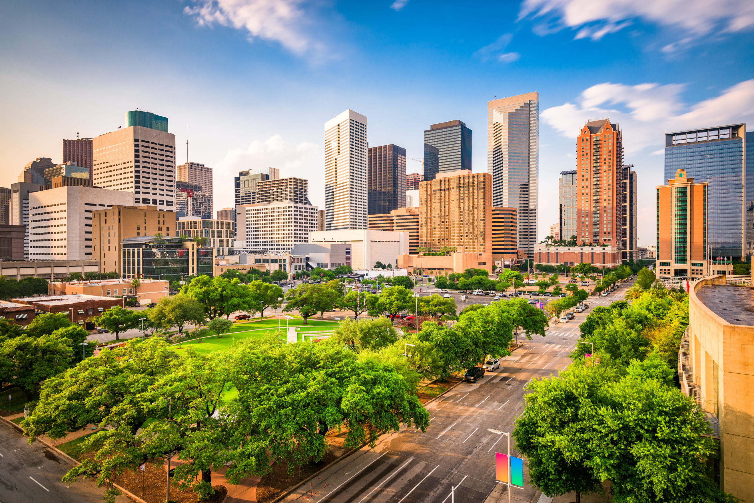 Houston, Texas, USA Skyline